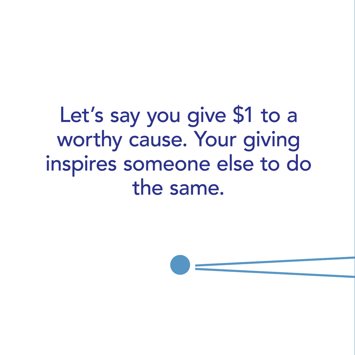 ThePhilLab's tweet photo. One 💲 has nearly limitless potential.

#givingback #philanthropylab #philanthropyinaction https://t.co/KVDcMTDKRk