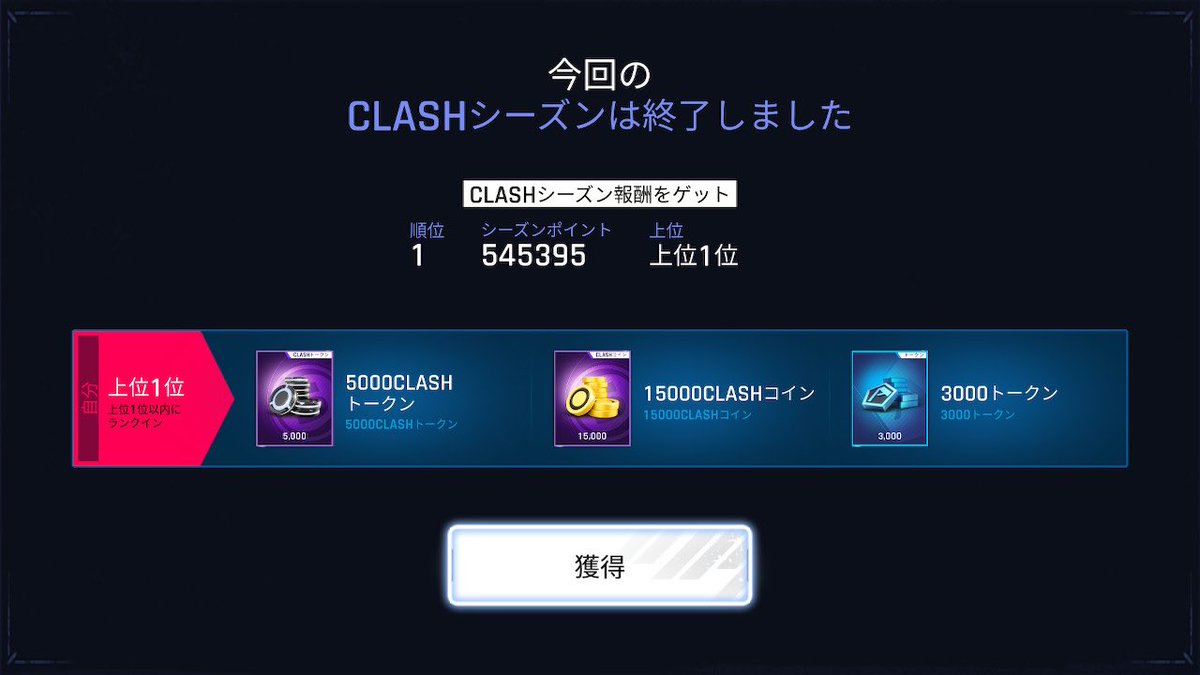 WhiteLegendsJPN's tweet photo. 7回目の1位！
皆さんお疲れ様でした！😄
#WLWITHUS https://t.co/U39g7mOseT