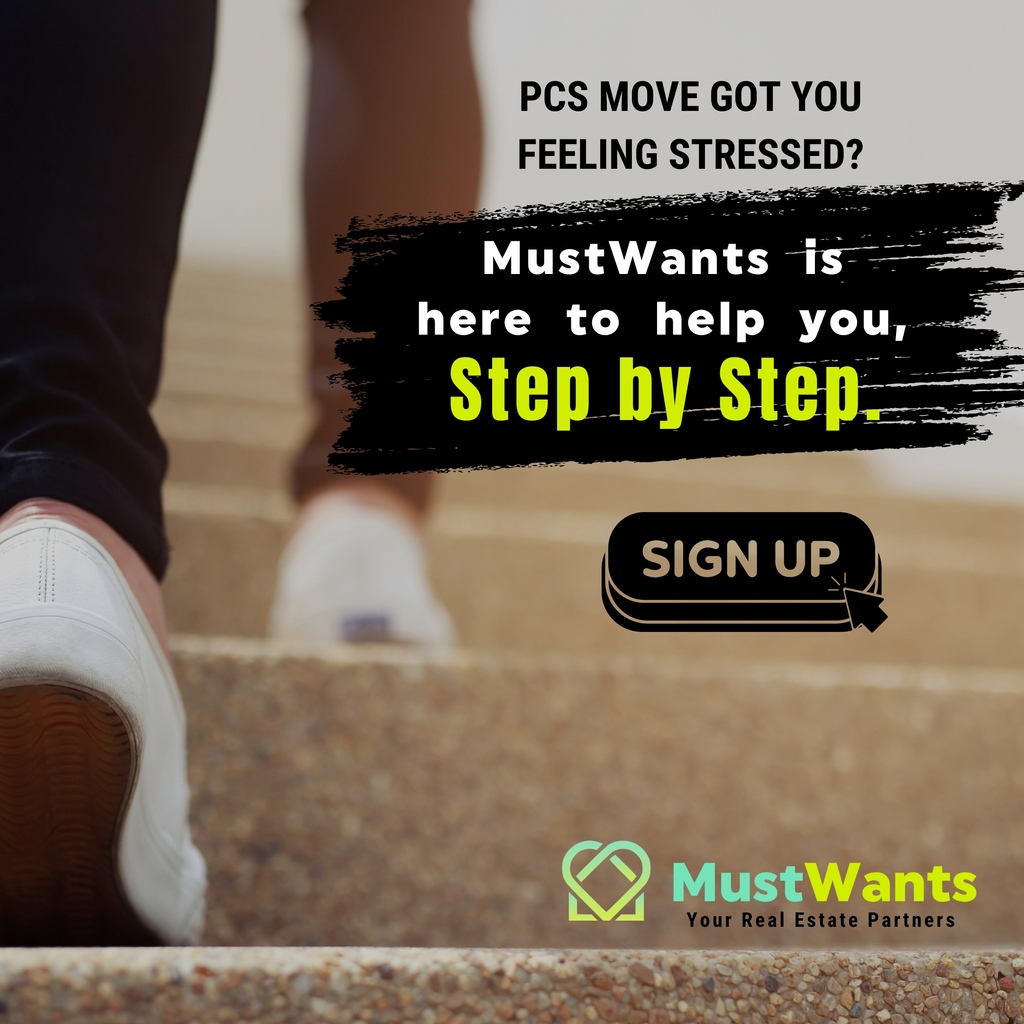 PCS move got you feeling stressed? MustWants is here to help you with all of their vetted realtor agents! Why use anyone else when you can use the best free app to help find your dream home? Go to mustwants.com!

#mustwants #militaryspouse #milspouse #militaryfamily