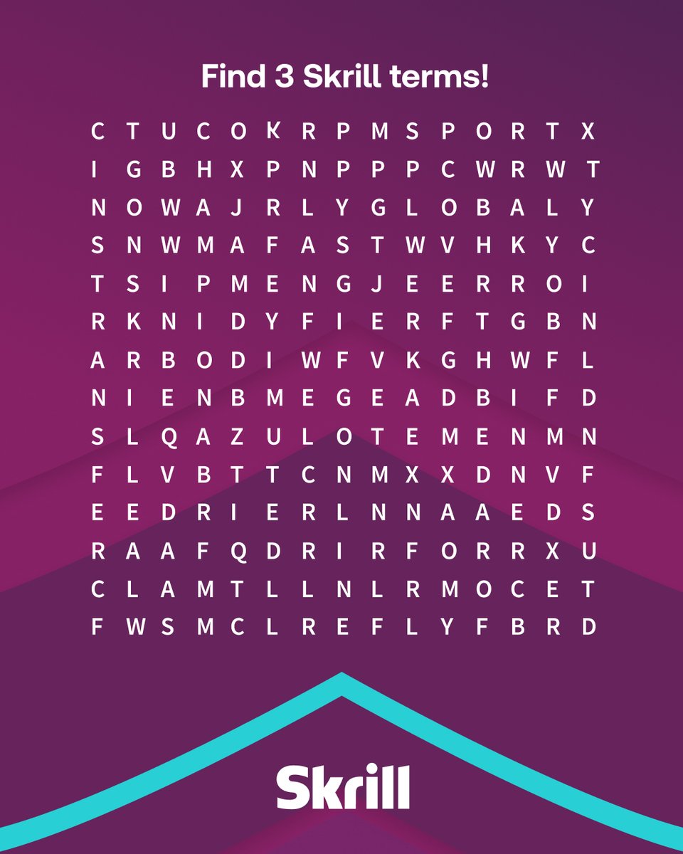 Dive into the #Skrill challenge! 👁️👁️ Comment below with your answers! #DigitalWallet #Puzzle #Trivia