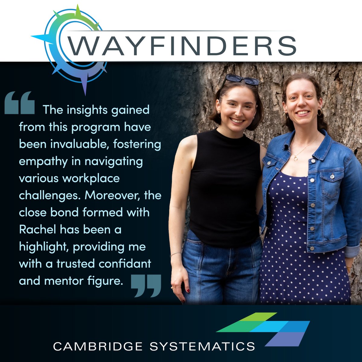 With the 2nd year of our Wayfinders Mentorship Program underway, we wanted to share one of the many success stores from last year's cohort. Kate Dannemiller accomplished great things with her mentor Rachel Chiquoine, including viewing the eclipse together in Austin, TX! 🌞🕶️