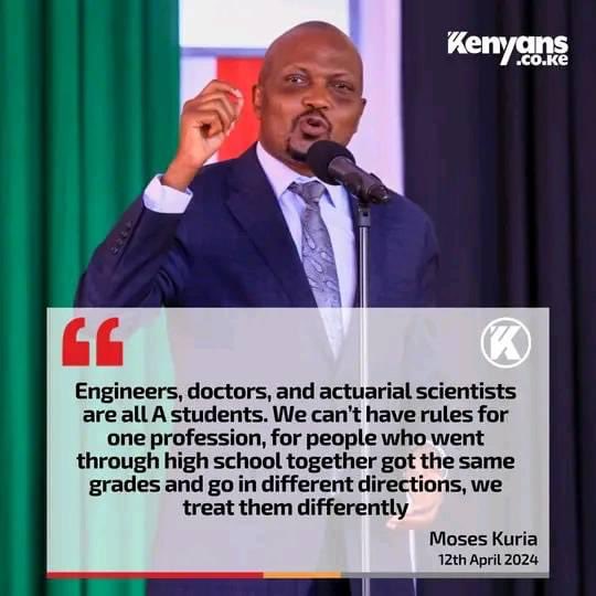 There should be no problem paying engineers and actuarial scientists higher than doctors.

Thus the implementation of the doctors’ CBA should NEVER be used as an excuse to incite/recruit other professions against drs.

Engineers & Actuarists wouldn’t care less about drs’ CBA too.