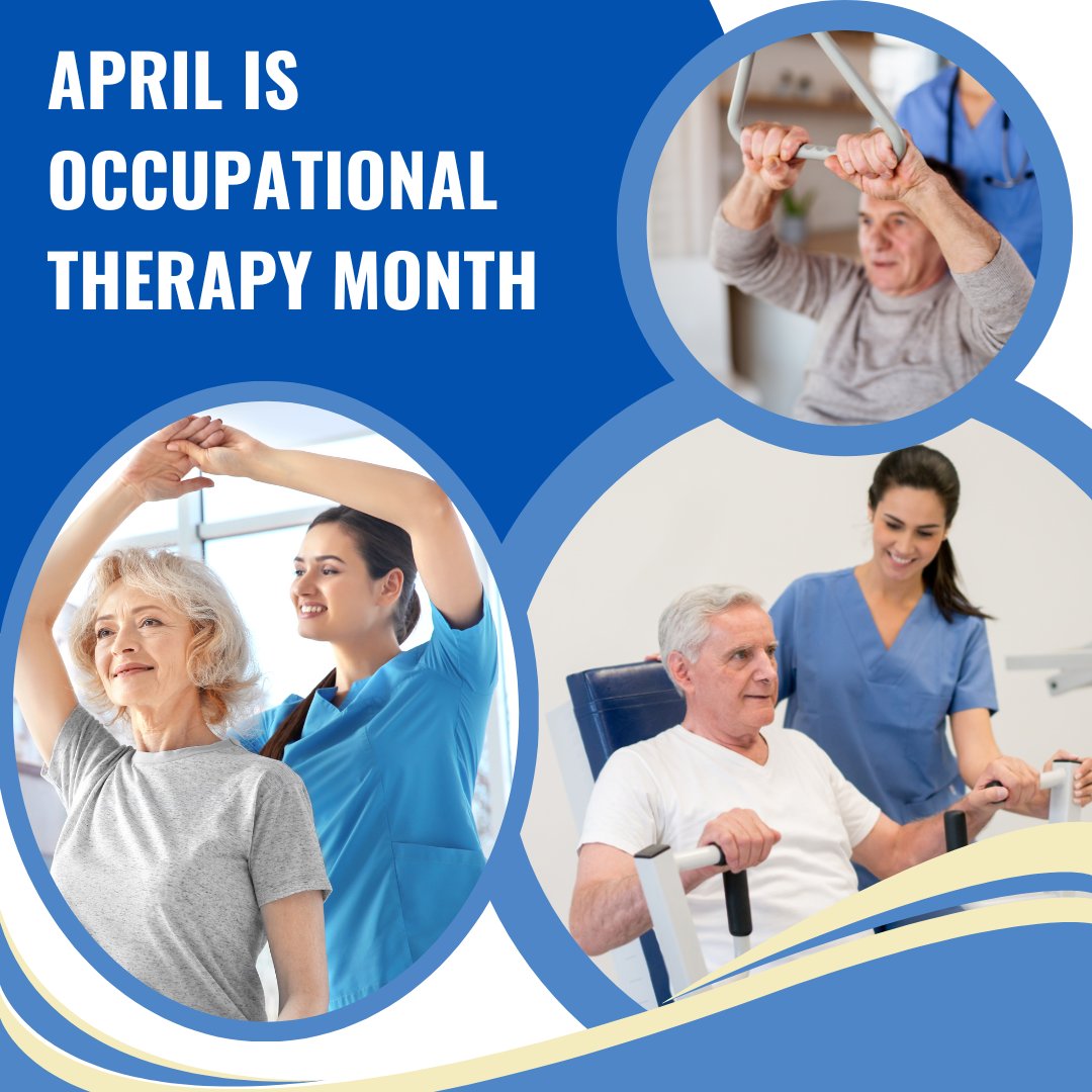 April is OT Month. Cheers to these dedicated professionals for their commitment to improving lives! 🌟👍 The Village at Sugar Land has partnered with FOXRehab to provide exceptional therapy services for our residents. Contact us to learn more! #OT #TheVillageatSugarLand #Care