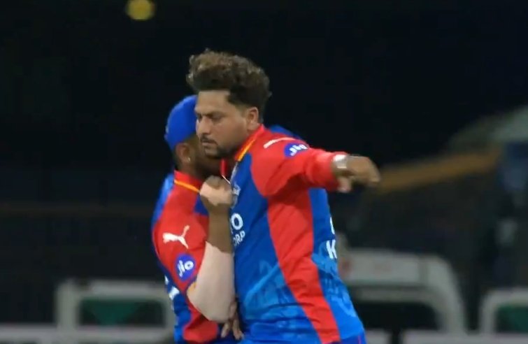 Kuldeep Yadav just turned the game on it's head. He's bowling at his very best.