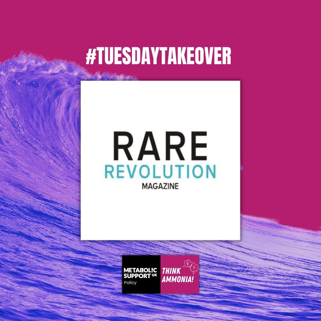 MetabSupport's tweet photo. On Tuesday 16th of April, we'll be taking over the social media accounts of @RareRevolutionM to talk about our #ThinkAmmonia campaign. Be sure to share the posts to ensure this important message is heard! https://t.co/SHionYn7rR
