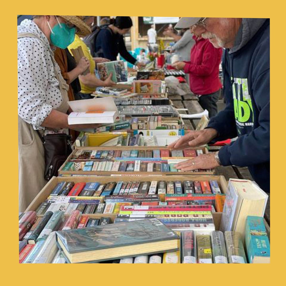 TOMORROW!  April 13 @LPL_Friends will be holding their first Pop Up Book Sale of 2024 outside @CoventMarket from 8am-1pm, rain or shine!

👀 Look for more Pop Up Book Sales coming soon! Cash or credit
