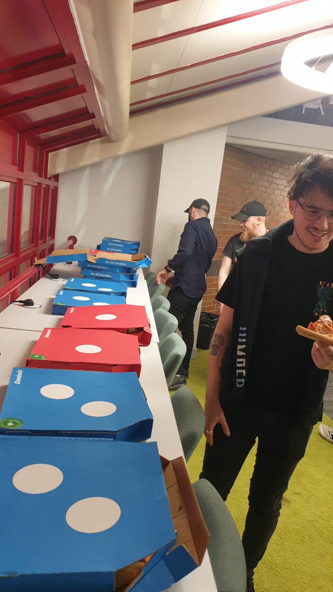 Obligatory game jam pizza post! #AGJ2024