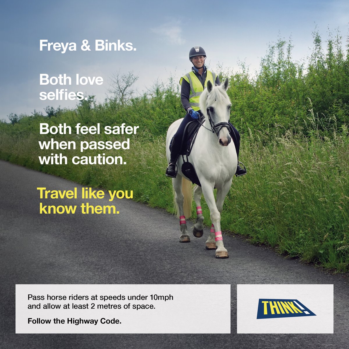 Freya and Binks both love selfies, sunshine and snacks ☀️
Help keep them safe by passing at under 10mph, leaving at least 2 metres space.
#TravelLikeYouKnowThem and follow the #HighwayCode orlo.uk/4XxO0