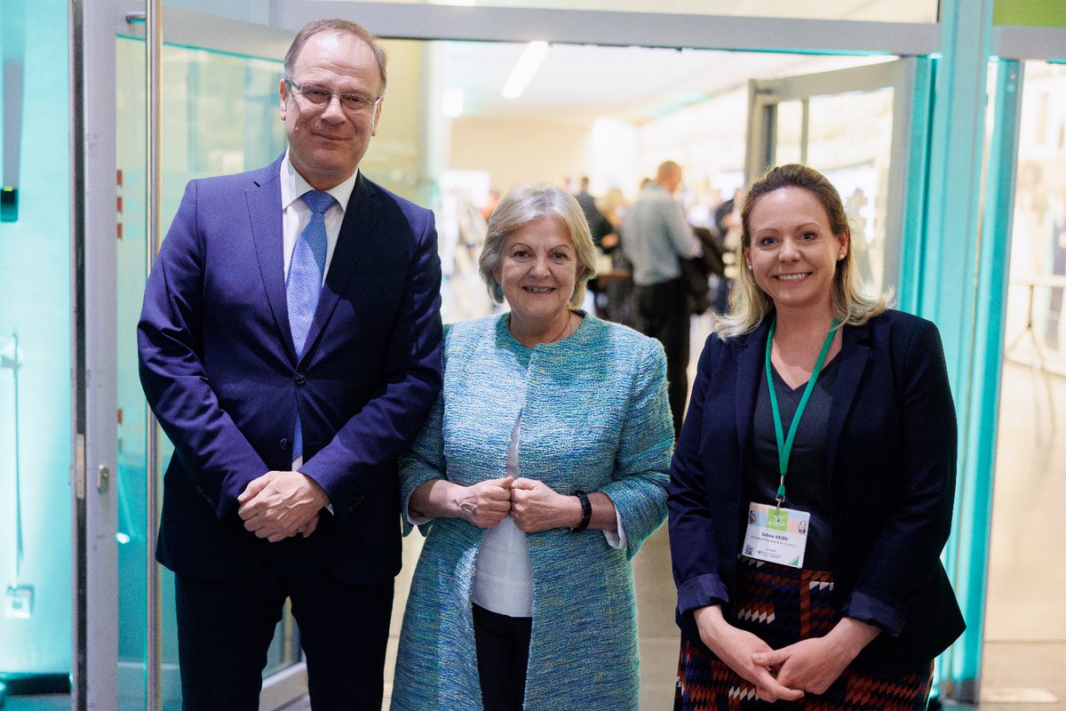 Minister @TNavracsicsEU, Commissioner @ElisaFerreiraEC & Cohesion Policy Attaché Szilvia Hajdu at the 9th Cohesion Forum in Brussels. The EU’s #competitiveness goes hand in hand with a strong #CohesionPolicy which is going to be one of the priorities of #HU2024EU.