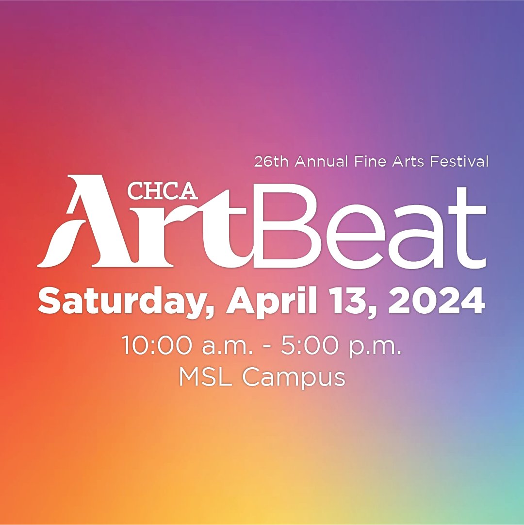 ArtBeat is tomorrow! More than 1,400 works of art on display, performances by incredible students, demonstrating artists creating works in real time, craft time at hands-on-art tables. Find out more 👉 chca-oh.org/arts/artbeat #GoCHCA #ArtBeat2024