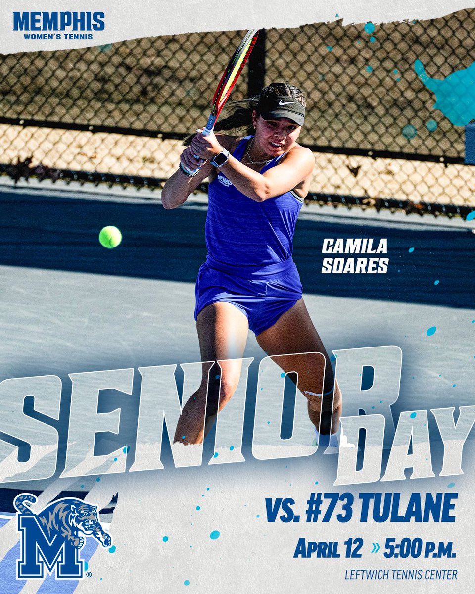 𝙎𝙀𝙉𝙄𝙊𝙍 𝘿𝘼𝙔 matchup at Leftwich! 🆚 » No. 73 Tulane ⏰ » 5:00 PM 📍 » Leftwich Tennis Center 💻 » gotigersgo.me/3xs0Oag 🚚 » Food & Beverage Trucks 🎟️ » FREE #GoTigersGo