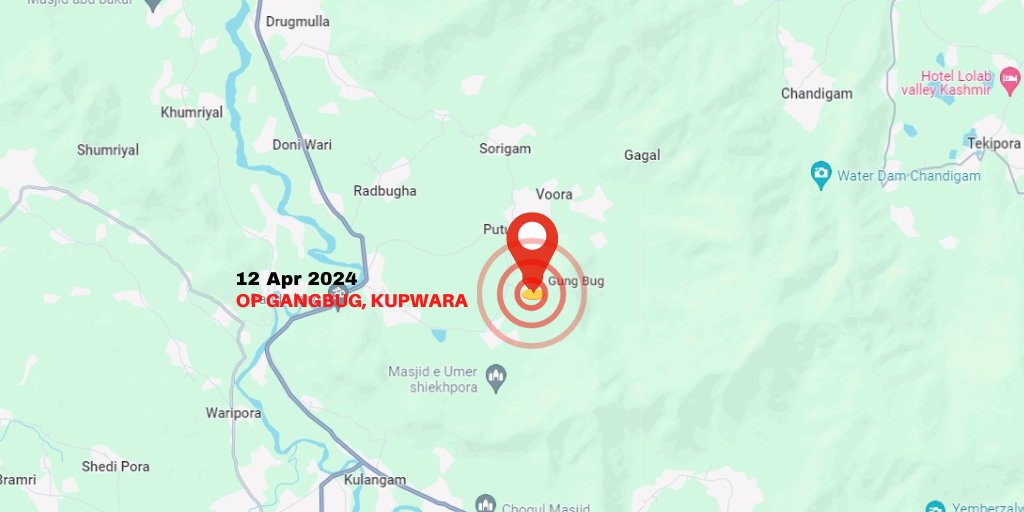 OP GANGBUG, #Kupwara Based on specific intelligence inputs, a Joint Search Operation was launched by #IndianArmy, @BSF_Kashmir & @JmuKmrPolice at Gangbug Forest, Kupwara today. On extensive search in forest area, large cache of arms, ammunition, equipment and other war-like…