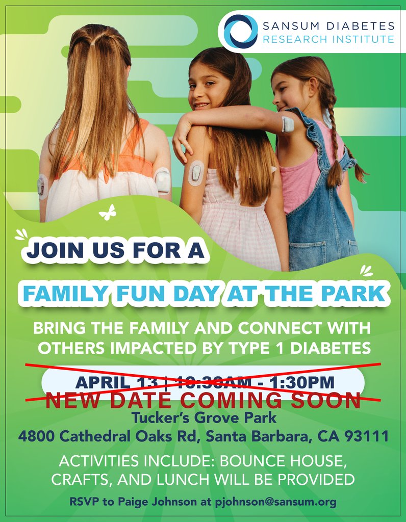 Due to the forecast of rain this Saturday, we're sorry to announce the cancellation of our family fun day at the park. Stay tuned for updates on a rescheduled date!