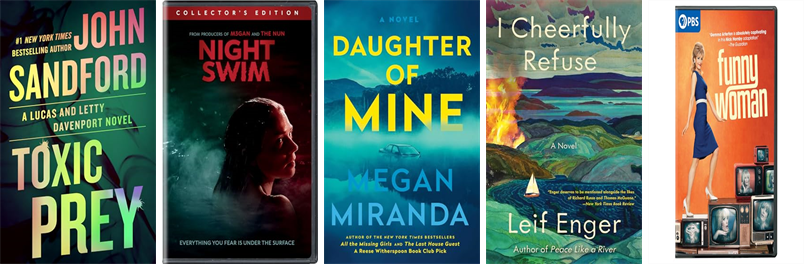 This week the Bigelow Free Public Library has 33 new books and four new movies. New items include Toxic Prey. wowbrary.org/nu.aspx?p=3561…