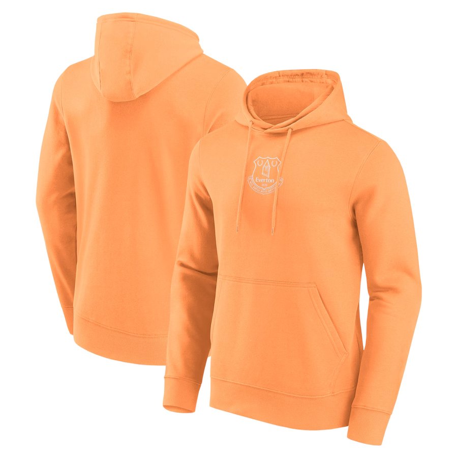 Wear it loud and wear it proud! Check out this orange Everton hoodie now on sale. Use code EXTRA10 (Extra 10% OFF SALE, *Exclusions Apply) #EFC everton-online-store.pxf.io/GmN69r