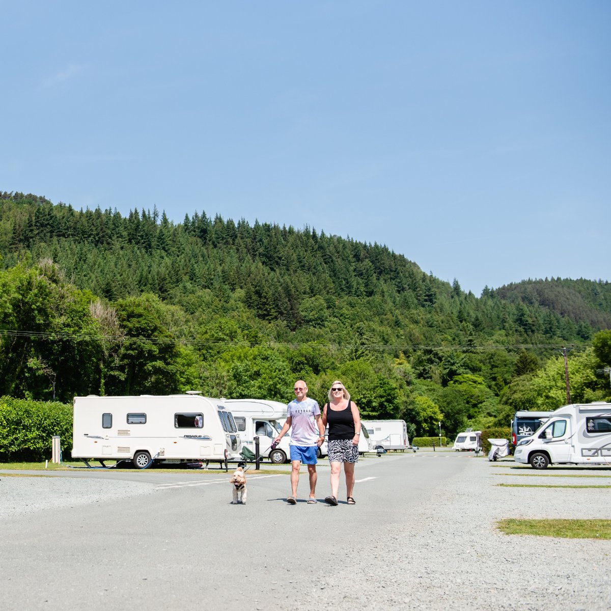 Enjoy the beauty of North Wales at our Riverside Touring Park!

Located in the village of Betws-y-Coed, in Snowdonia National Park, discover magnificent mountains, majestic waterfalls and meandering rivers, right on your doorstep.

👉 Have you booked a stay at our Riverside park?