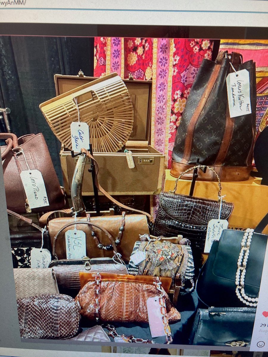 Anything Designer That You Can Imagine With Pocketbook Vintage At The Berwyn Indoor Vintage Market, 270 Swedesford Road, Berwyn, PA Every Sat & Sun, 9AM - 4PM. Free Parking & Free Admission! @Susan_Bergin_Wilson
philafleamarkets.org
#PhilaFleaMarkets #BerwynPA #fashion