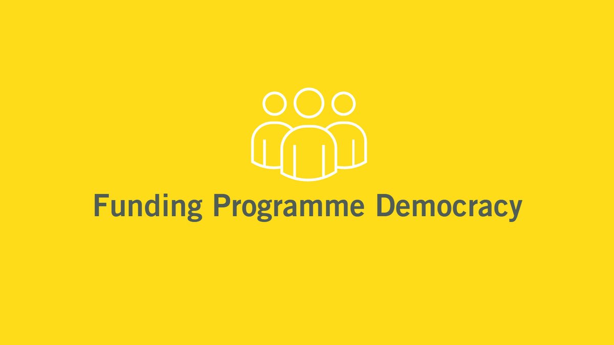 📅 The application deadline for the Funding Programme Democracy is 29 May. Information and application at: gerda-henkel-stiftung.de/en/democracy @ResearchGermany