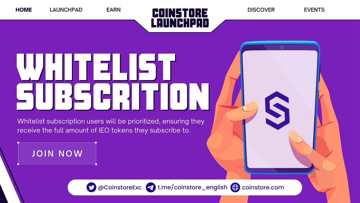 With our user-friendly platform, learn how to trade assets more conveniently and increase the profits on your bitcoin wealth. through our Coinstore offerings.Join now👉h5.coinstore.com/h5/signup?invi…

#choosecoinstore #digitalassets #cryptoexchange