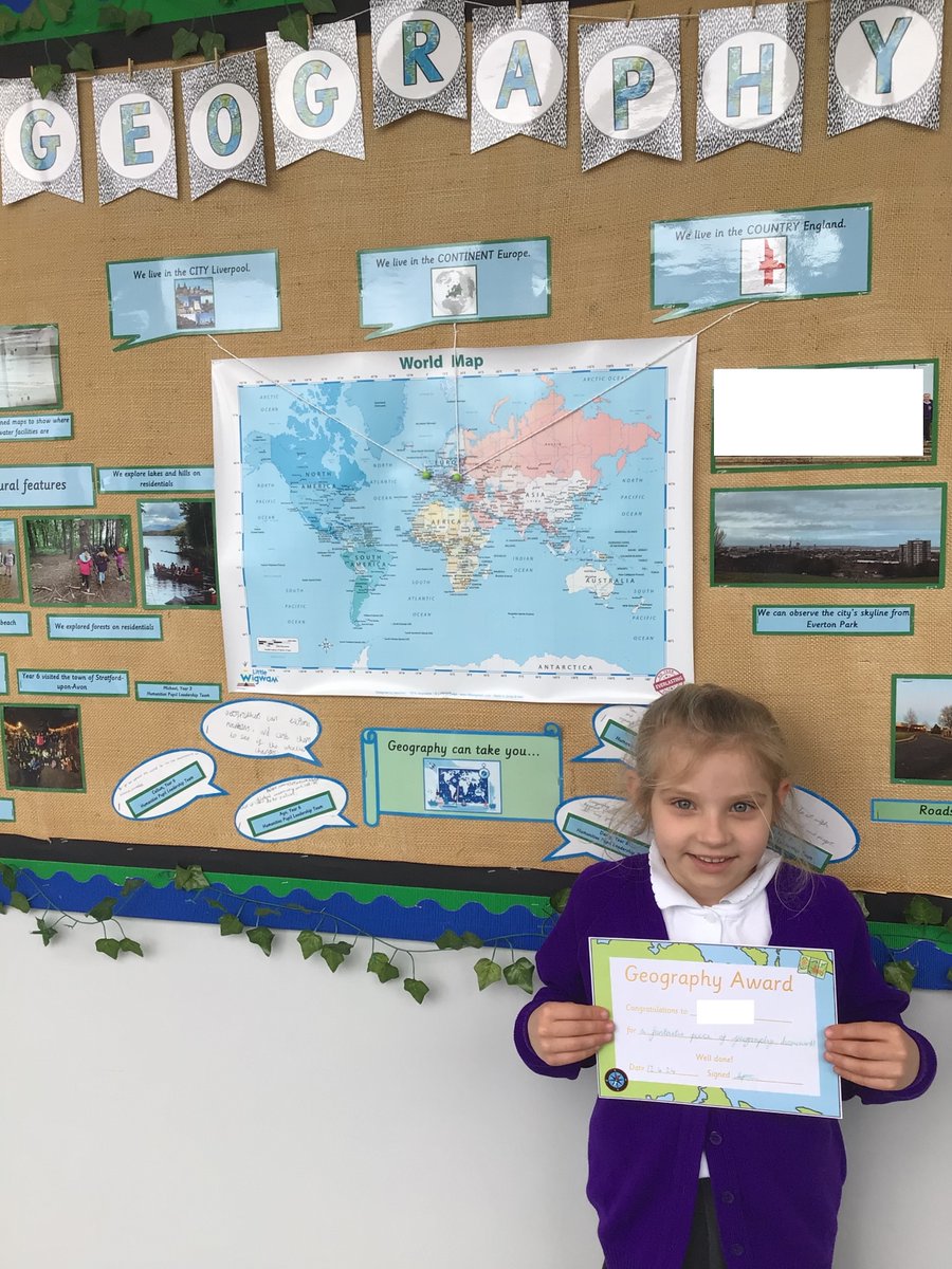 Today we have given a very special Geography Award to one of our year 2 pupils. She has gone above and beyond in her geography homework by creating a video explaining the job and life of farmers. We can't wait to share it with the whole school! 🌍🧑‍🌾