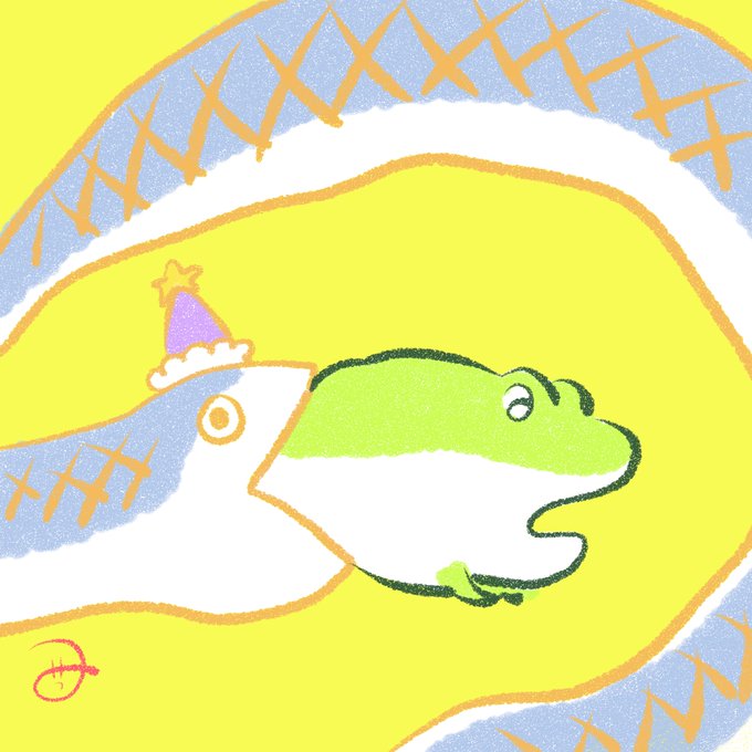 「frog no humans」 illustration images(Latest)