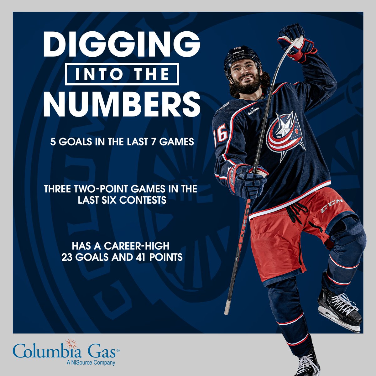 Marchy’s making his MARK this season 💥 @ColumbiaGasOhio | #CBJ