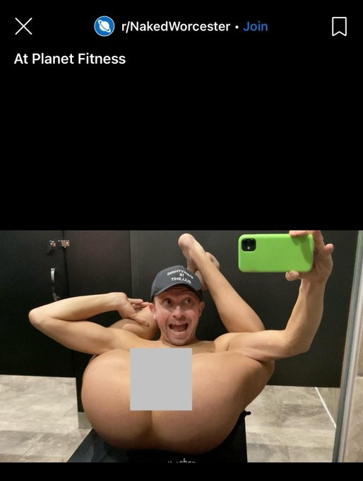 libsoftiktok's tweet photo. DISGUSTING: If you thought the p*rverts at @PlanetFitness were only exposing their g*nitals in the women's bathrooms, think again.

They are also exposing themselves on the workout floors too!

Planet Fitness is a safe haven for p*rverts and predators!

Why does Planet Fitness tolerate this?!