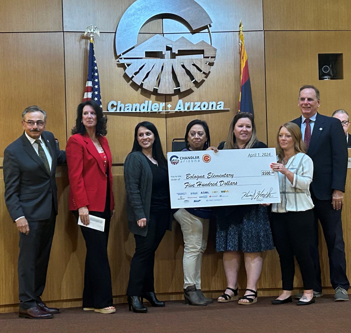 Chandler Unified School District tweet media