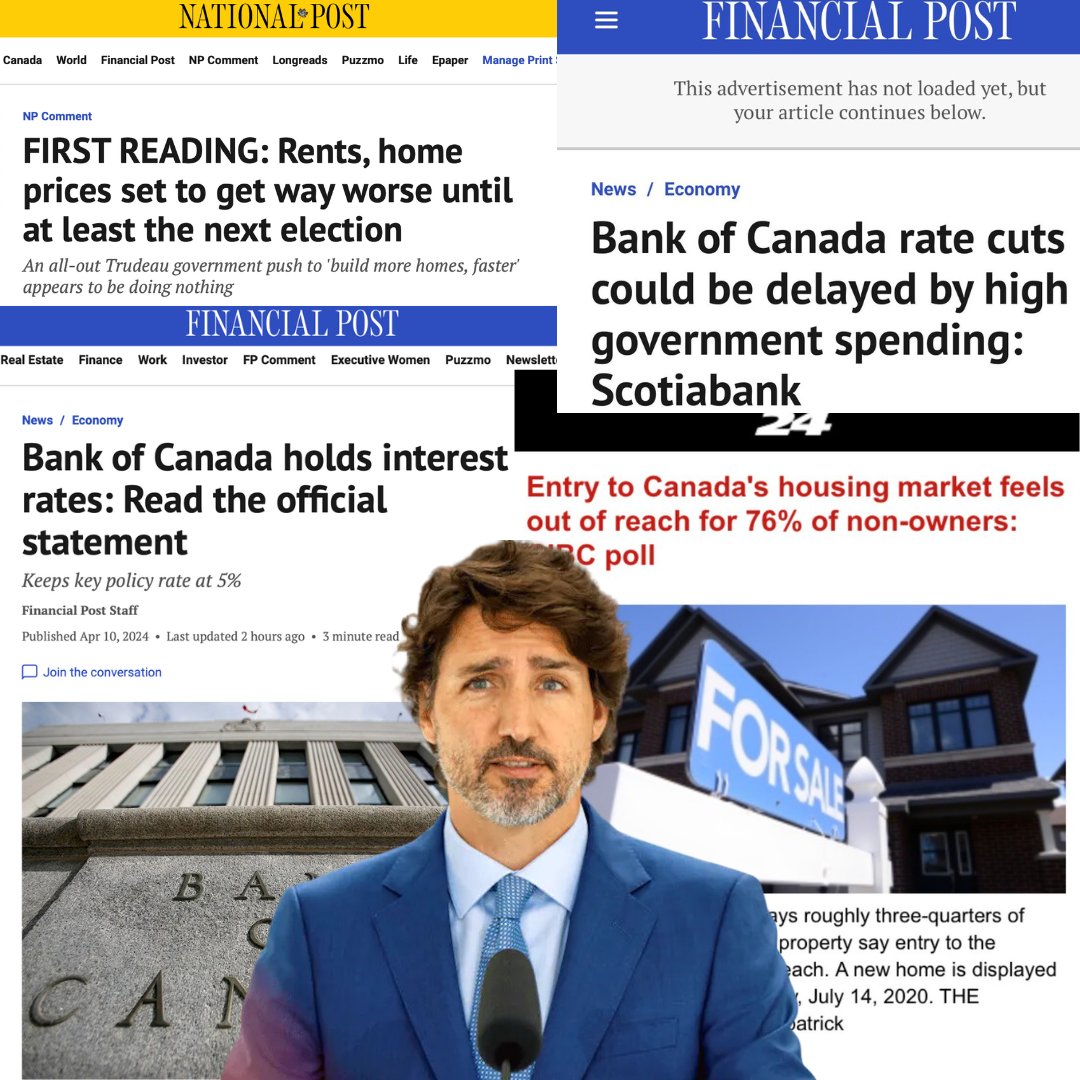 After 8 years of Justin Trudeau, young Canadians have given up the dream of home ownership, while existing homeowners are forced to sell due to high-interest rates. Life in Canada wasn’t like this before Trudeau.
