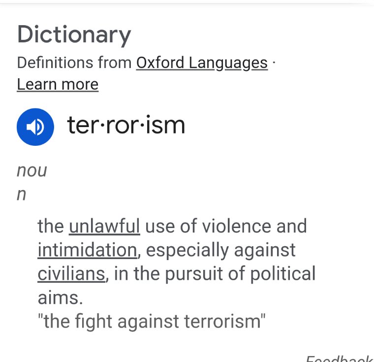 @DougWahl1 Based on the definition of terrorism, absolutely!