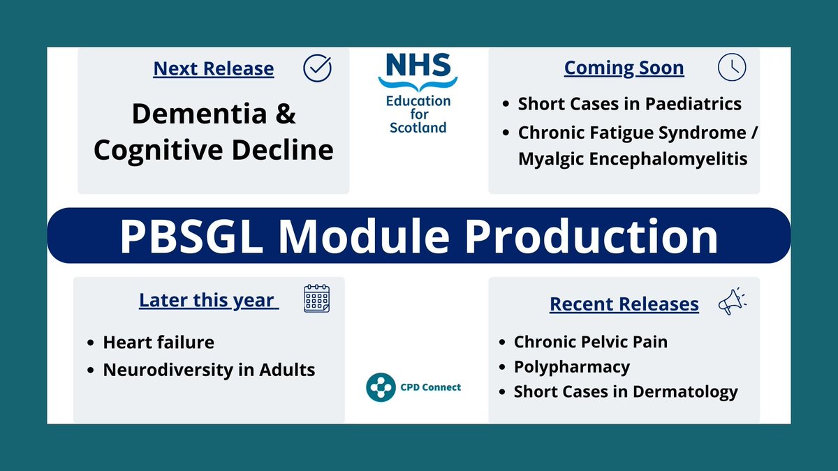 New Module - Dementia & Cognitive Decline - available next week. More updates for the year still to come, with what you can expect in the near future shown here. Thanks again for all your support as members.