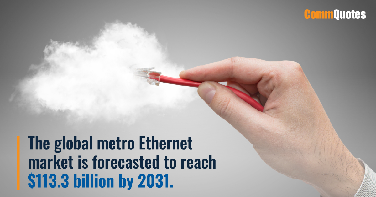Here’s how metro Ethernet can give your business the reliability, speed, and scalability needed to grow: hubs.ly/Q02stZmj0 
#businessinternet #highspeedinternet #metroEthernet #technologyadvisor #CommQuotes