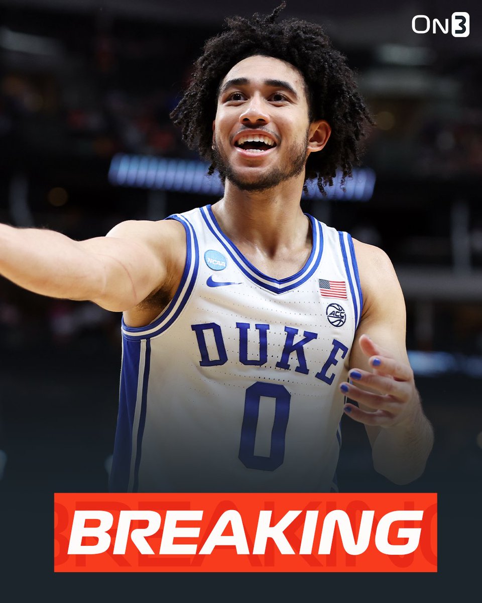 NEWS: Duke guard Jared McCain has declared for the 2024 NBA Draft. on3.com/pro/news/duke-…