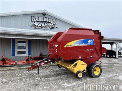 Check out this New Holland BR7060, listed by @RobertsFarmEq 🔻 farms.com/used-farm-equi… #OntAg #NewHolland #FarmEquipment #Baler #AgTwitter #Baling #AgEquipment #Harvest