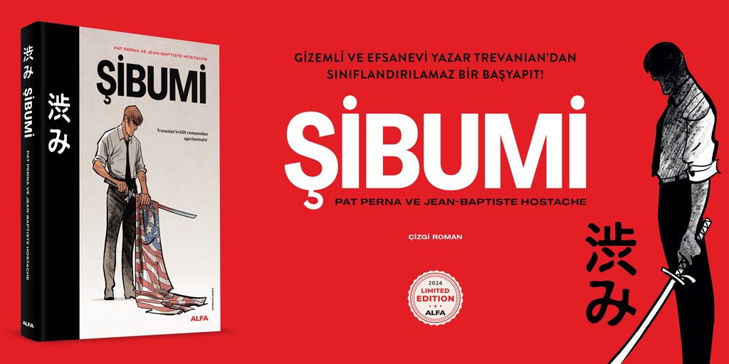 #Şibumi ŞİBUMİ SEVENLERİN DİKKATİNE! 📚 Trevanian'in kült romanından uyarlanan #ÇizgiRoman 'Şibumi' bez ciltli özel baskısıyla şimdi raflarda! Nicholaï Hel zamanının en yetenekli suikastçısıdır. Aynı zamanda dünyanın en çok aranan insanı… Hel’in sırrı, nadir bir kişisel…