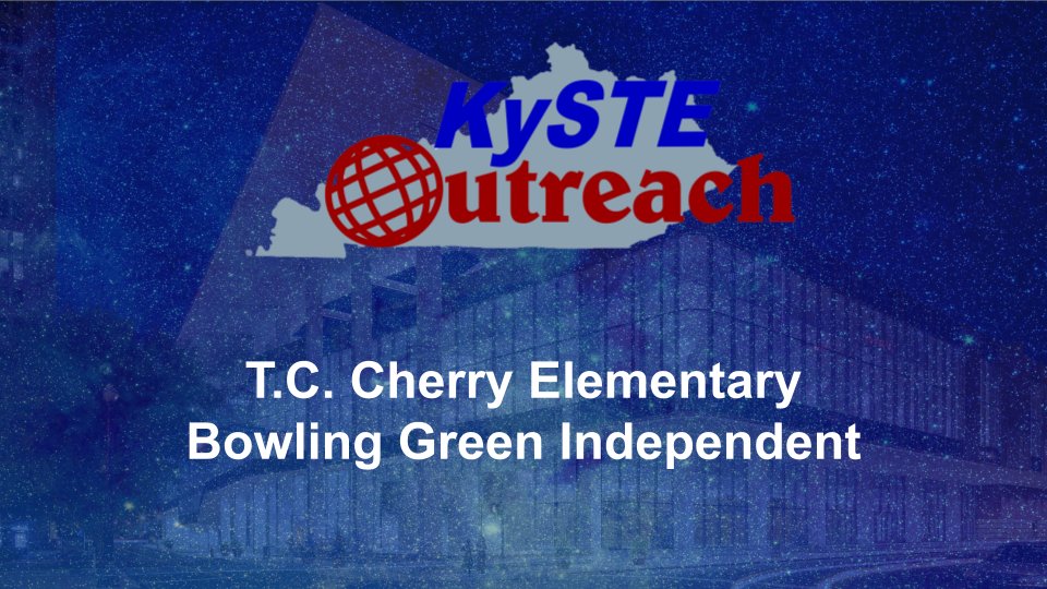 Each year KySTE is excited to fund #EdTech projects in our schools through the KySTE Outreach Grant funded by our vendor partners! This year we were able to give out 8 grants to various schools. Shoutout to TC Cherry Elementary in Bowling Green for receiving one the grants.