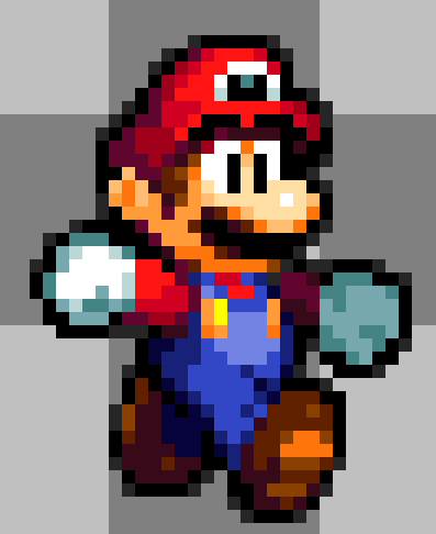 Mario127Game's tweet photo. Development:

Fun fact, we recently started using a 3D model to make pose referencing for our sprites and animations easier.

This model comes from Mario &amp; Luigi Paper Jam! https://t.co/f6G0llhlNq