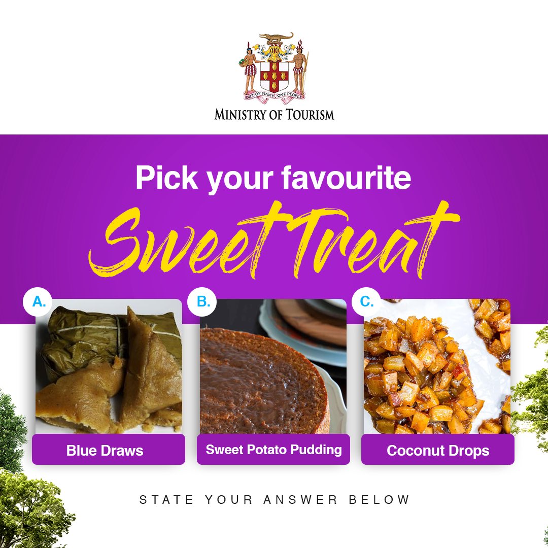 Indulge a little! If you had to pick one sweet taste of our island paradise, which treat would you choose? Tell us in the comments. #MinistryofTourism #MT