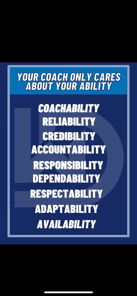 The team is responsible for their “ability”  and you’re responsible for their proficiency.  Part of being a leader is taking the results good or bad and making it better. #mindsetmatters