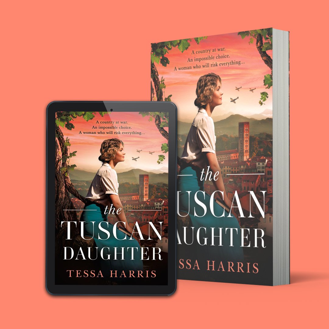 #TheTuscanDaughter out in both ebook and paperback on April 23. Based on true events. @HQstories @HarperCollins360 @sheilland @VisitTuscany #histfic #newrelease