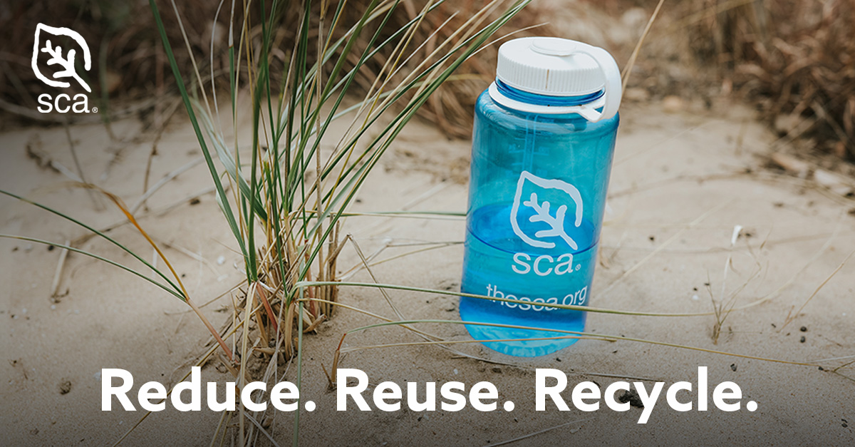 Do One Thing This #EarthMonth! 🌎 Did you know about 80% of plastic found in the ocean comes from land-based sources? To minimize waste, you can opt for reusable bags, bottles and containers and avoid single-use plastics. #Recycle #Conservation #EarthDay