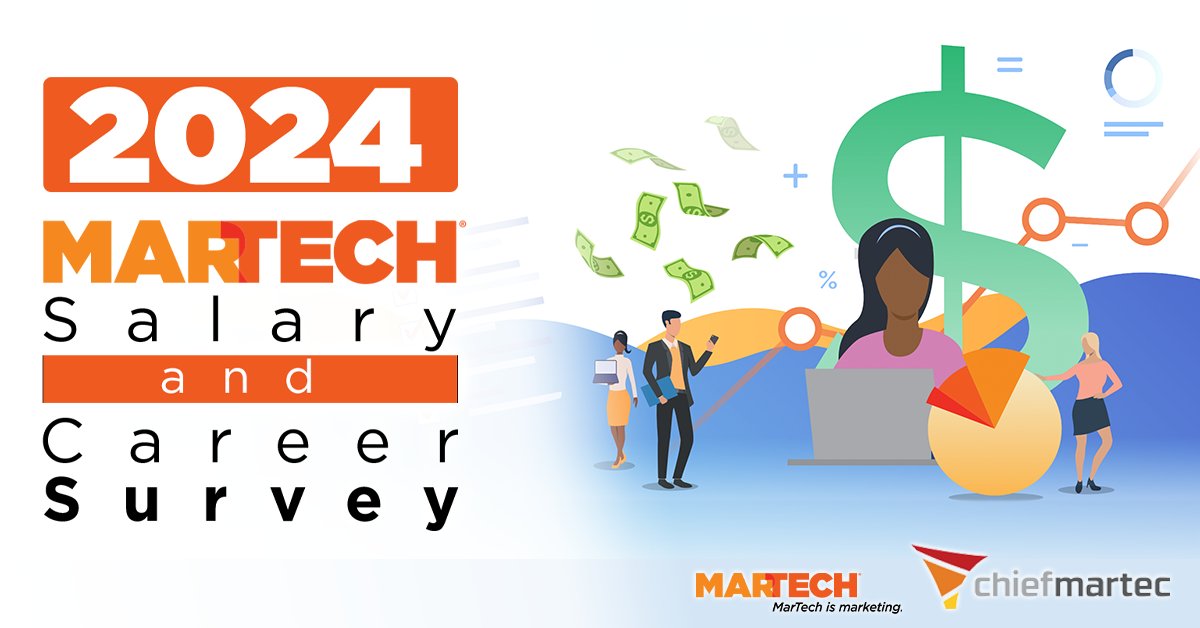 MarTech's 2024 Salary and Career Survey is here: Discover the latest trends in the marketing technology industry, compensation levels, and much more. Don't miss out, access your free copy now: martech.org/martech-salary…