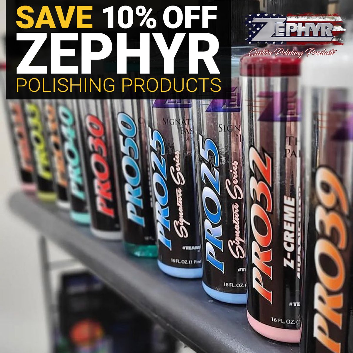 Get the best for your Spring cleaning & save! 🫧 Zephyr polishing products are 10% OFF this April:  4statetrucks.com/zephyr-sales-c… Ends 4/30 11:59 p.m. cst.  #4StateTrucks #ChromeShopMafia #chrome #chromeshop #semitrucks #trucking #truckers #zephyr