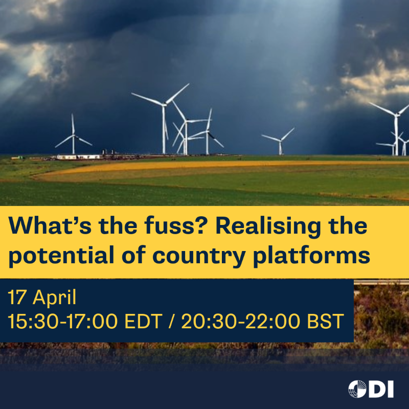 ODI_Global's tweet photo. Final few days to register for ODI Day at the #SpringMeetings! ⏰

Join us and a brilliant line-up of speakers on 17 April – in Washington, D.C. or online – for a series of events about some of the most urgent development finance challenges of our time.