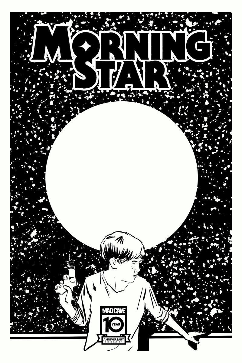 If you are going to the Los Angeles Times Festival of Books @latimesfob swing by the @MadCaveStudios booth at noon on Saturday-I’ll be signing copies of MORNING STAR and sketching on some of these bookplates!