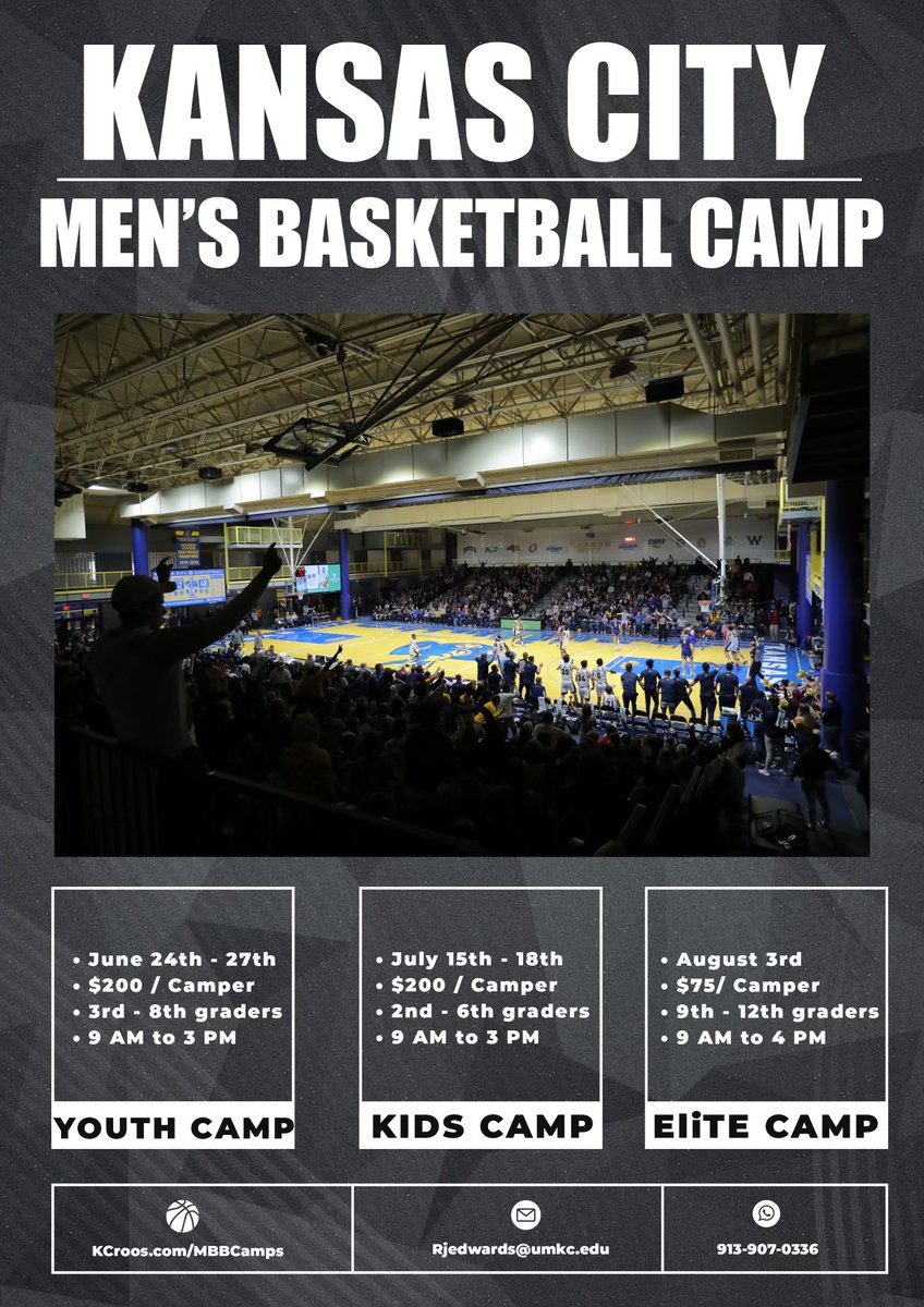 11 weeks away from our 1st camp of Summer 2k24!! We’re excited for this upcoming camp season! Make sure to sign up! You don’t want to miss out! 🔵🟡🦘 kcroos.com/registrations/… #RooUp #RiseOfTheRoos #BAM