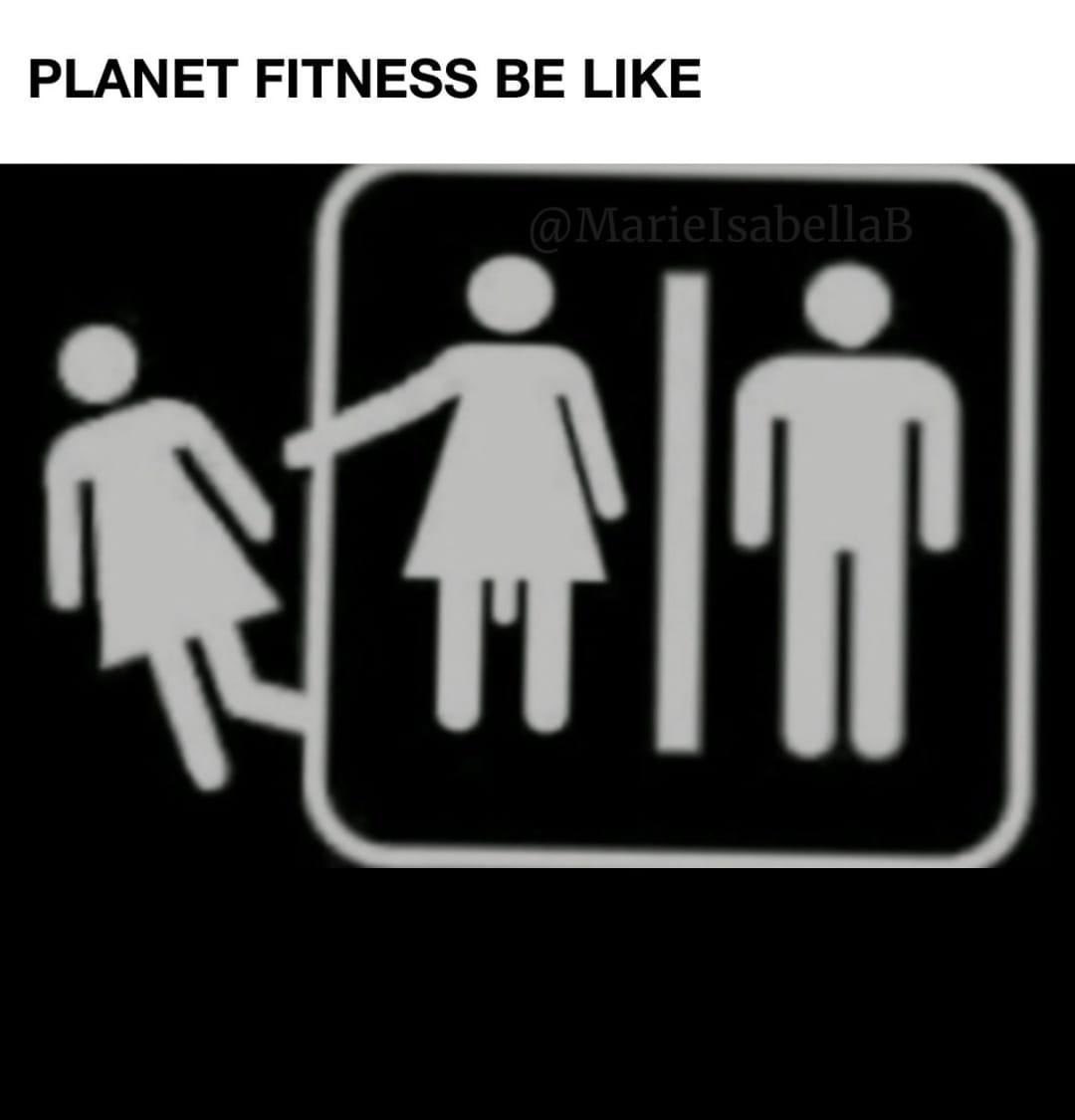 @libsoftiktok @PlanetFitness This is ridiculous, men are not women.