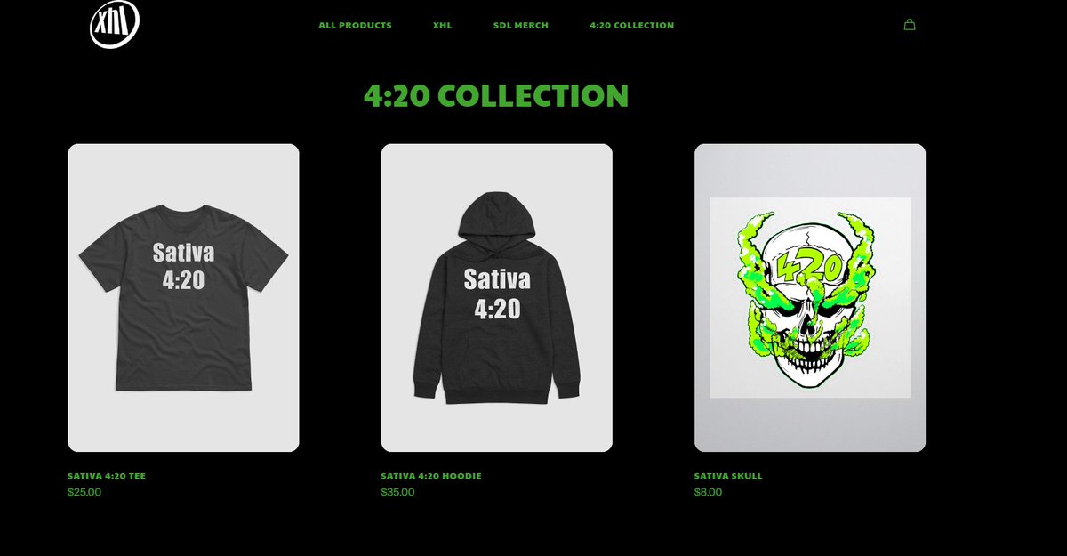 SATIVA, INDICA AND HYBRID 4:20 SHIRTS HOODIES AND STICKERS NOW AVAILABLE ON MY WEBSITE LINK BELOW!!!! Skulls Designed by @RNKFshirts