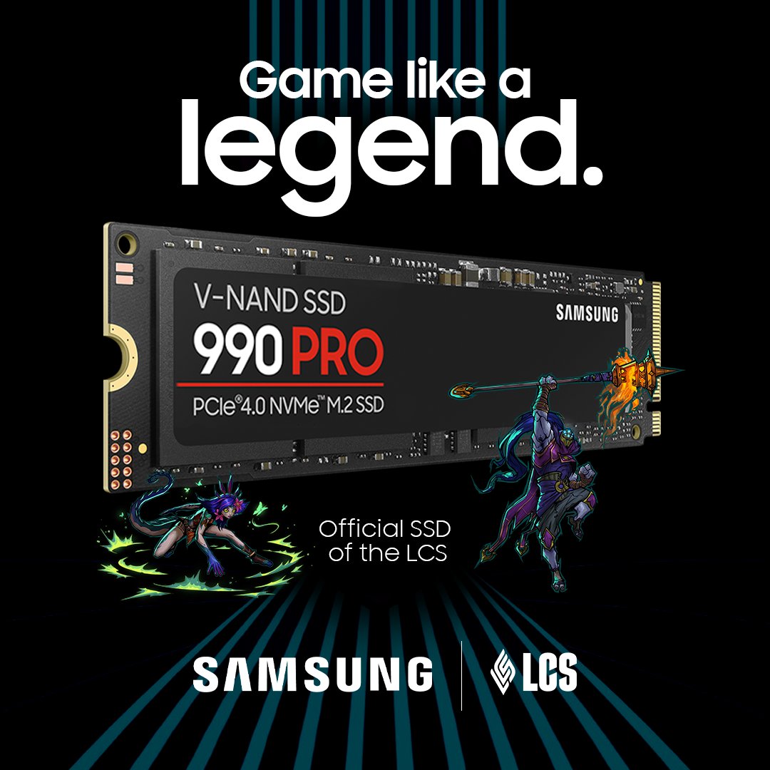 The super fast 990 PRO is the stuff legends are made of. Metaphorically. But physiologically, you're made of bones and stuff.