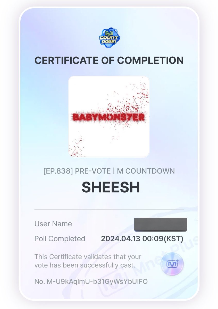 📢 MCOUNTDOWN PRE-VOTING OPEN! #BABYMONSTER is predicted to be MCD winner nominees next week Remember, we need to win this with ✨BIG GAP✨!! ‼️DROP YOUR VOTING PROOF NOW‼️ Donate here to help their 1st win!!! 🔗ko-fi.com/bmglobal 🔗bit.ly/Babymons7er